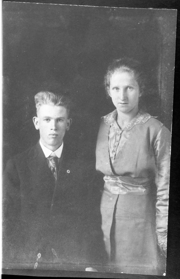 Historic family studio portrait from Dee’s family collection